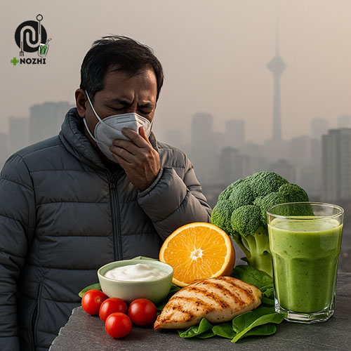 چطور تغذیه سالم روزانه می‌تواند اثرات آلودگی هوا را کاهش دهد؟