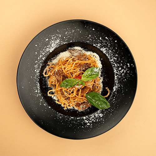 اسپاگتی گوشت