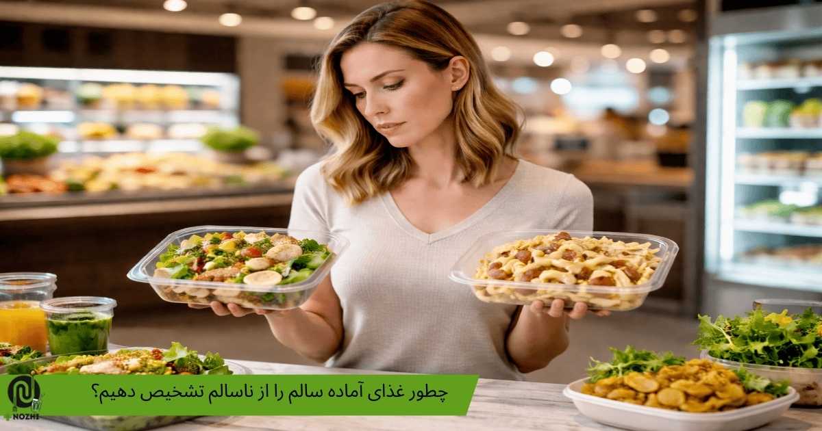 چطور غذای آماده سالم را از ناسالم تشخیص دهیم؟