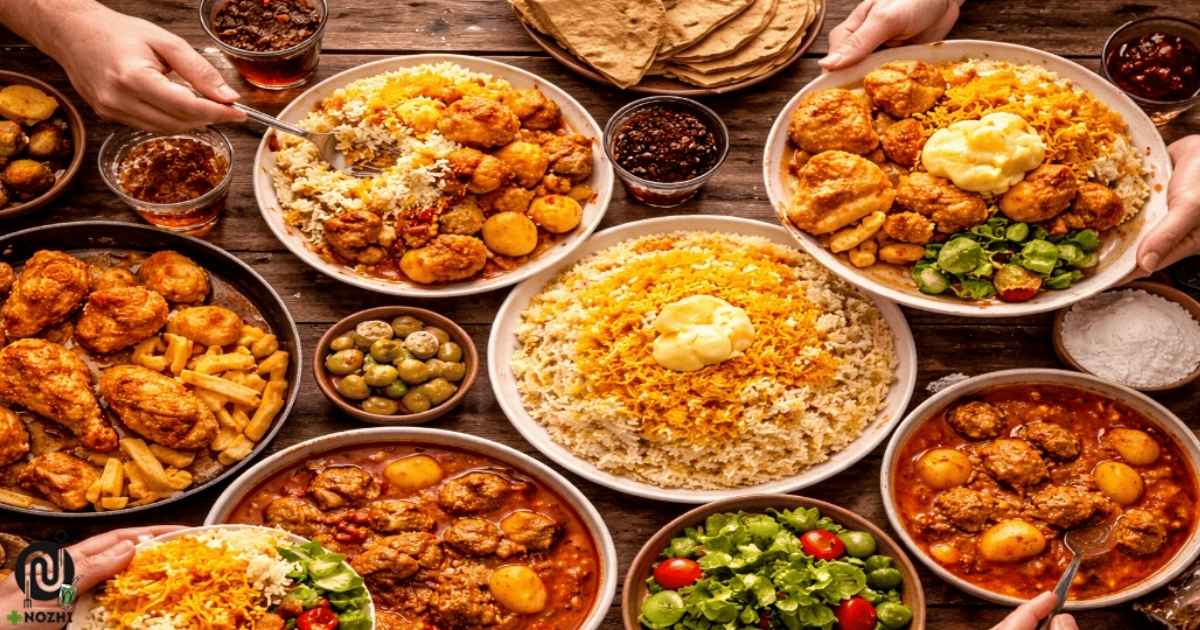 عادت به حجم زیاد غذا